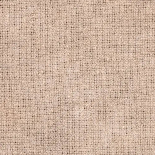 Parchment Dyed Effect 14 Count Aida 18 x 27 Cross Stitch Cloth, Fabric  Flair