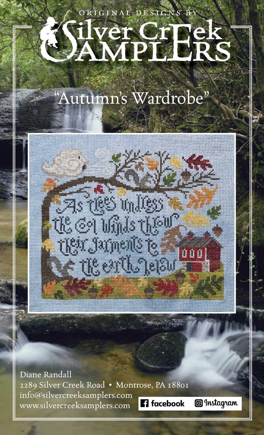 Autumn's Wardrobe by Silver Creek Samplers (pre-order) Silver Creek Samplers