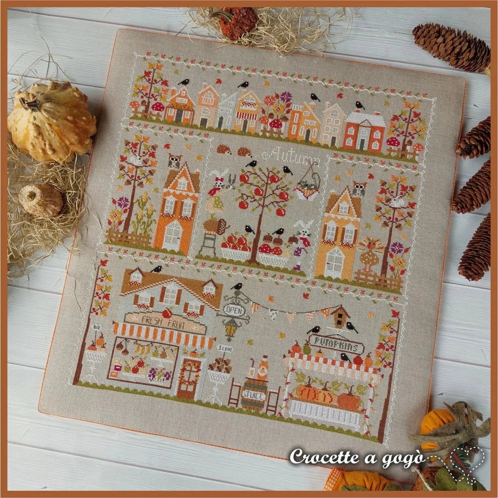 Autunno in Citta (Autumn in the City) by Crocette a gogo Crocette a gogo