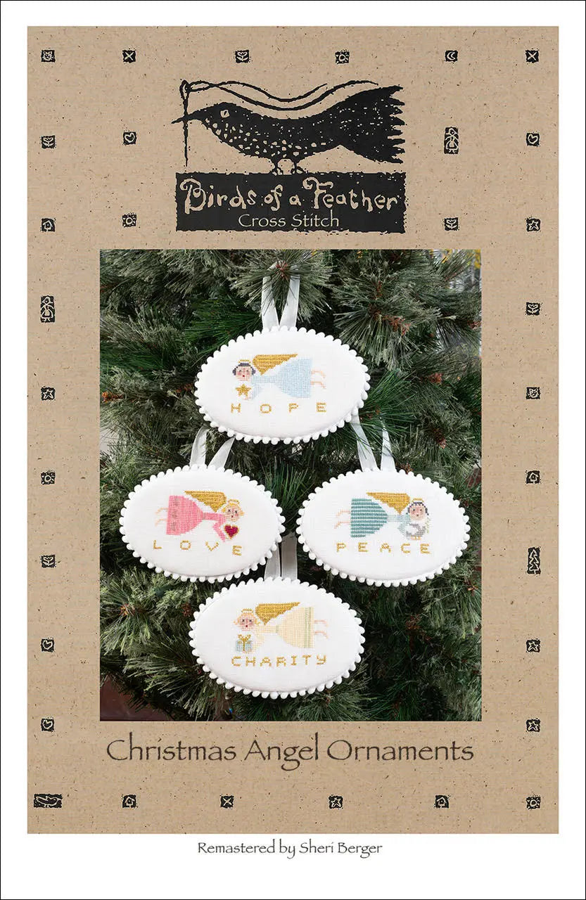 Christmas Angel Ornaments by Birds of a Feather Birds of a Feather