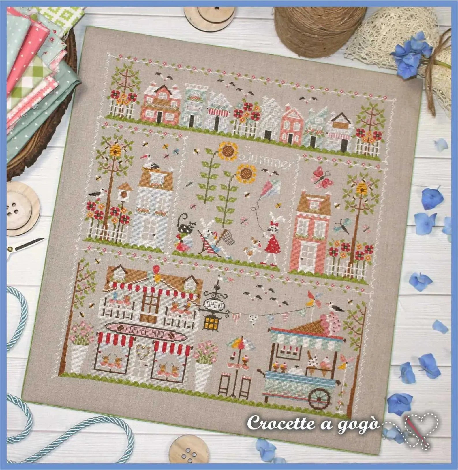 Estate in Citta (Summer in the City) by Crocette a gogo Crocette a gogo