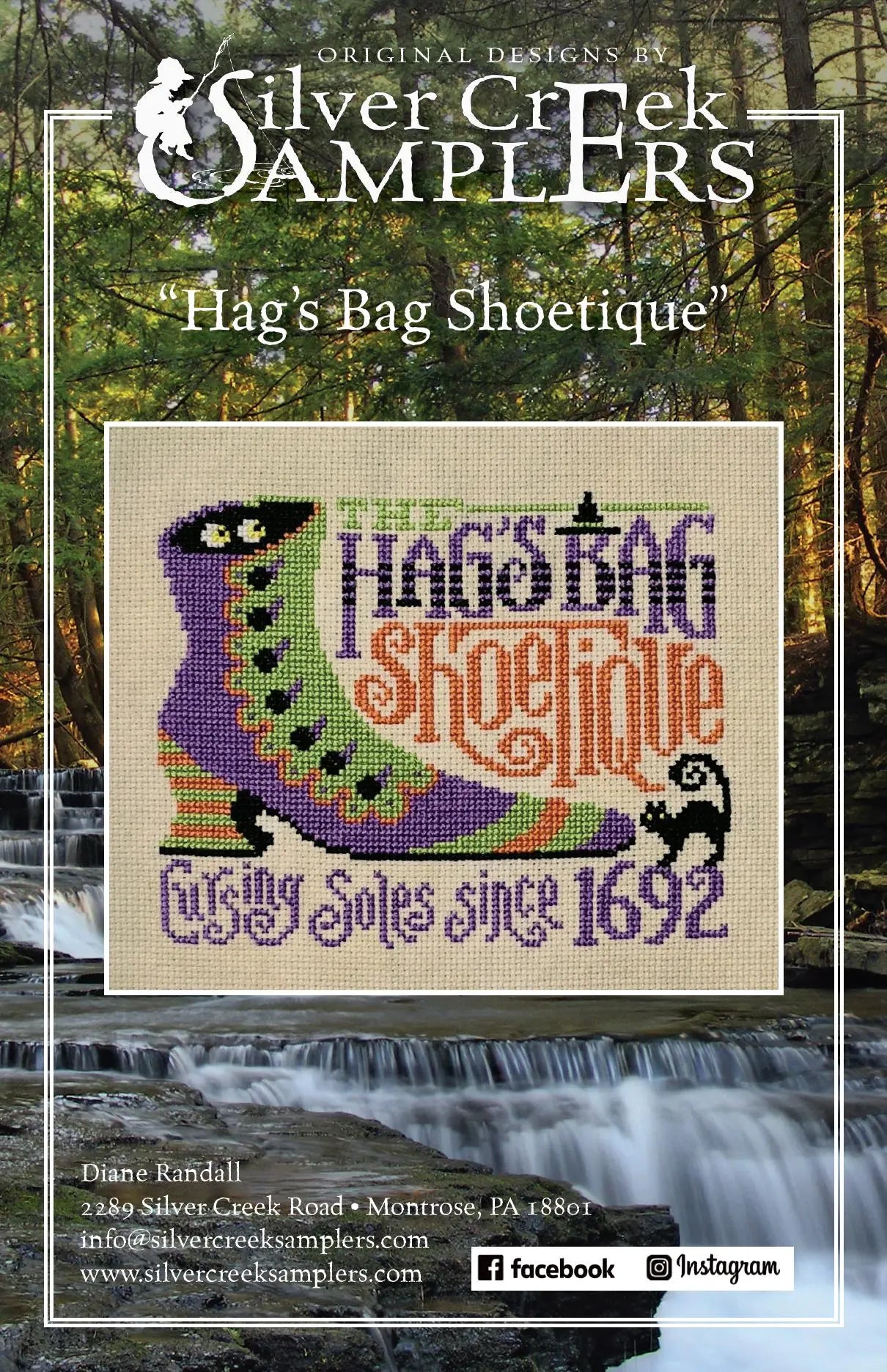 Hag's Bag Shoetique by Silver Creek Samplers (pre-order) Silver Creek Samplers