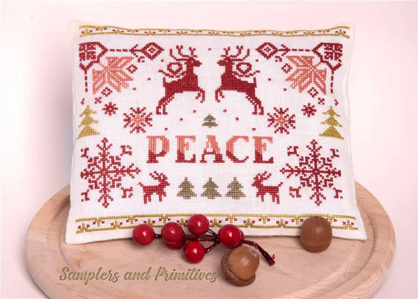 Peace by Samplers and Primitives - Colorado Cross Stitcher