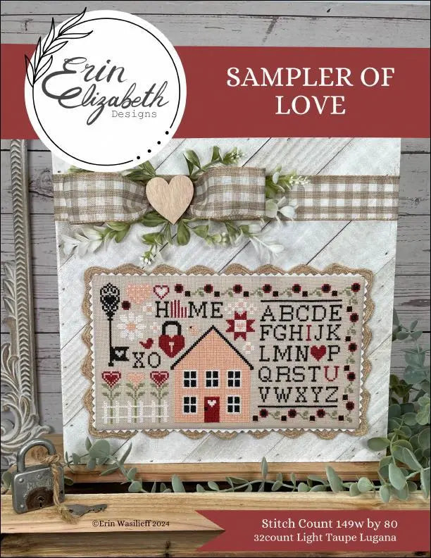 Sampler of Love by Erin Elizabeth Designs Erin Elizabeth Designs