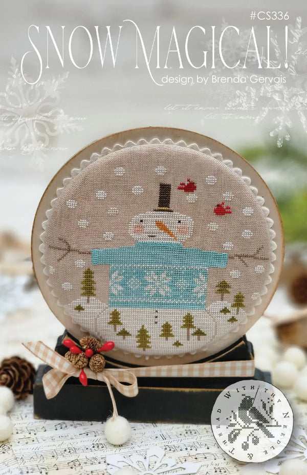 Stitching Fox Needlepoint on Instagram: Let it SNOW (by Caron)! ❄️ These  sparkly threads have us dreaming of a winter wonderland and cozy evenings  stitching indoors! This synthetic, single ply metallic thread