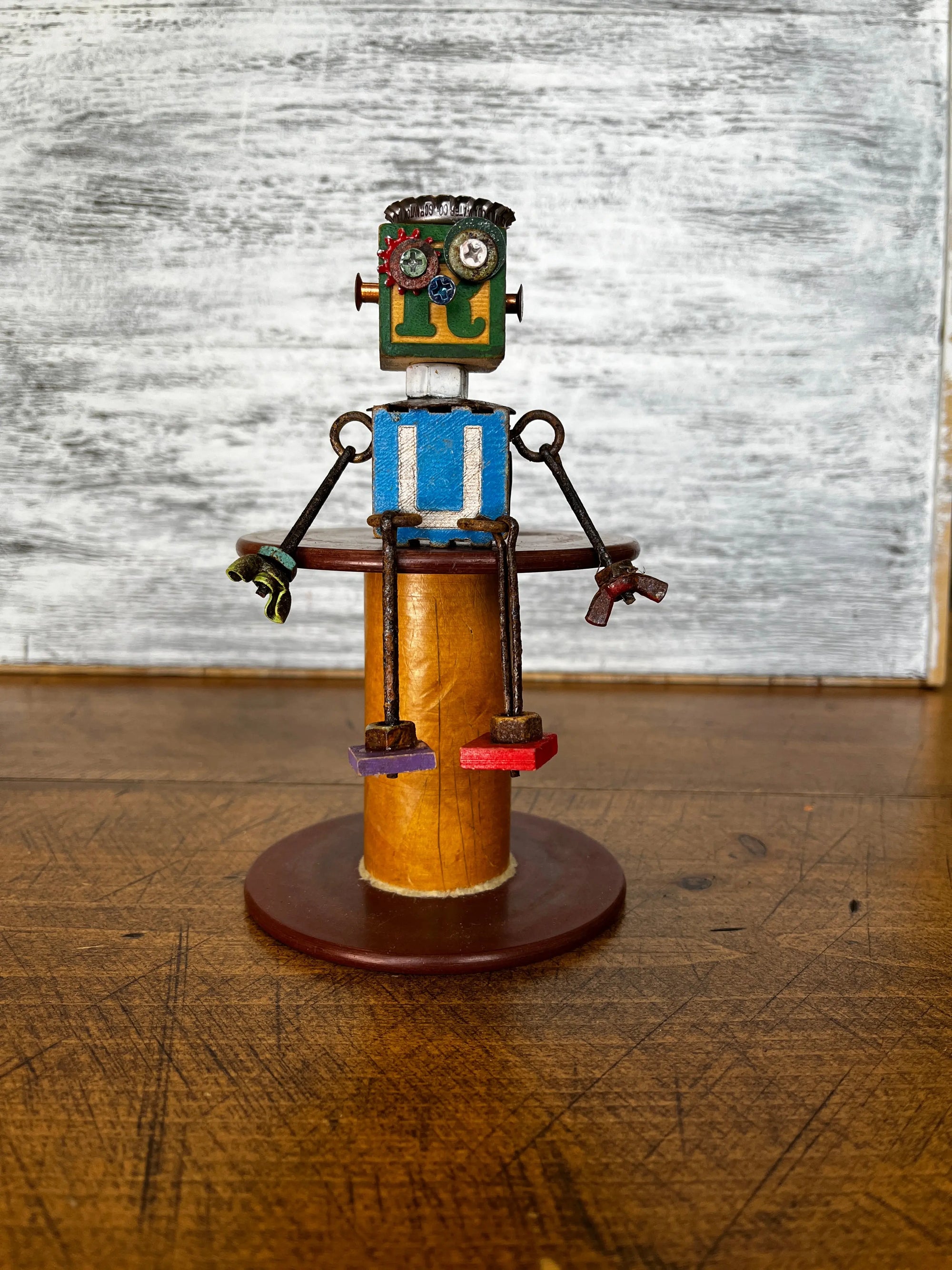 Stitching Buddies - Uncle Bob by Junkyard Bots Junkyard Bots