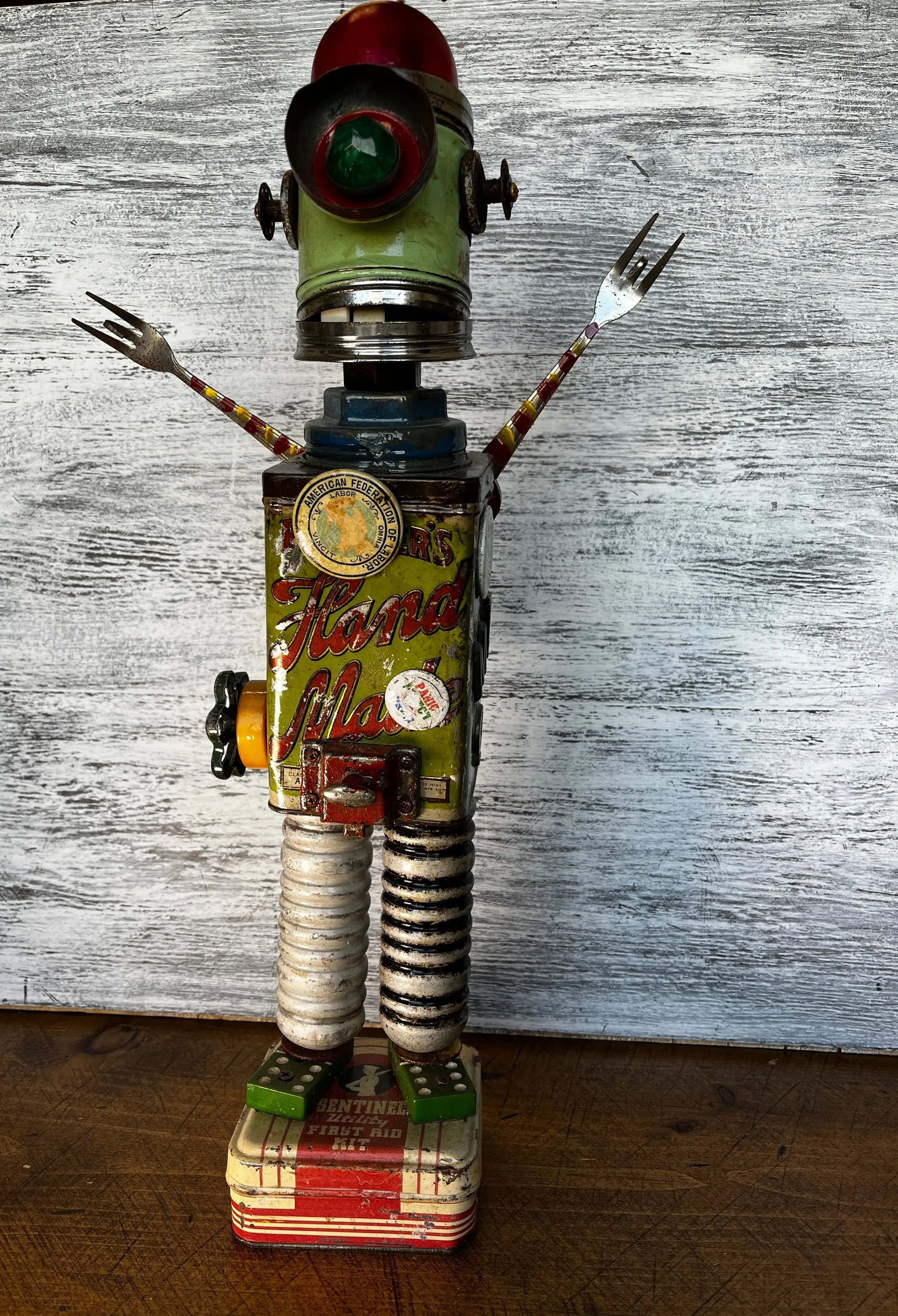 Stitching Buddies (Large) - Mr. Quister by Junkyard Bots Junkyard Bots