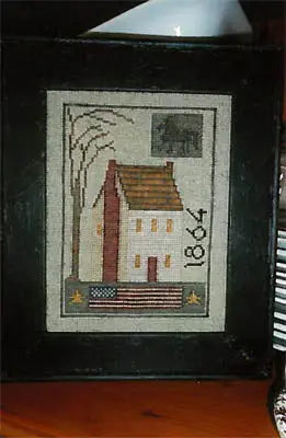 1864 House Sampler by Chessie & Me Chessie & Me