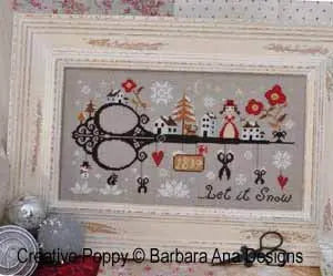 Let it Snow by Barbara Ana Designs Barbara Ana Designs