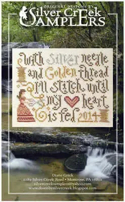 Stitching Feeds My Heart by Silver Creek Samplers Silver Creek Samplers